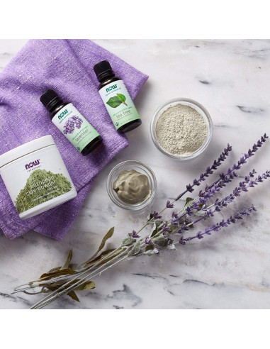 NOW Foods Polvo de Arcilla Europea 170g - Limpiador Facial Detox