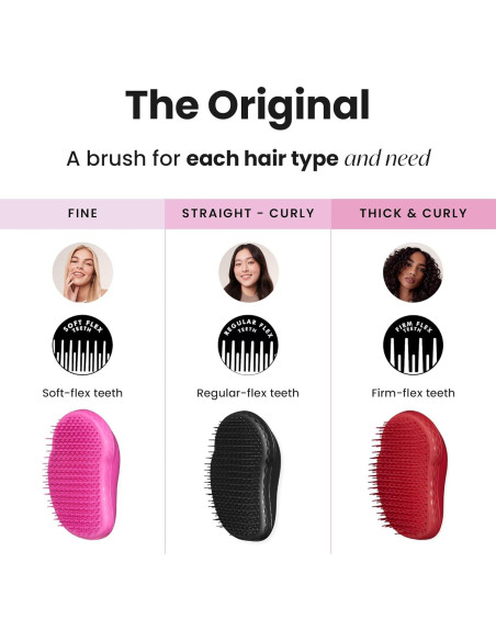 Cepillo Desenredante Tangle Teezer Fino y Frágil Lavanda