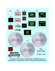 Set Photoetch Viper TOS Battlestar Galactica 1:32 Paragrafix 2