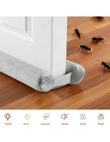 Tapón para puerta Amugret 30-36" Gris Aislante Acústico