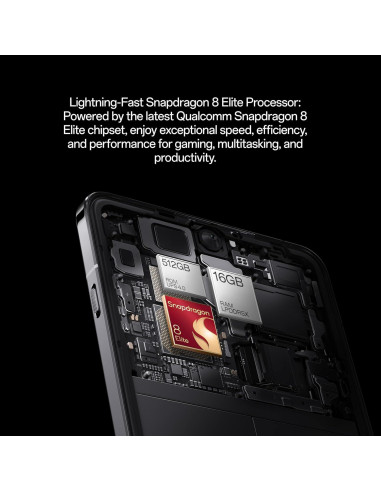 Smartphone OnePlus 13, 16GB RAM, 512GB, Carga Rápida 80W