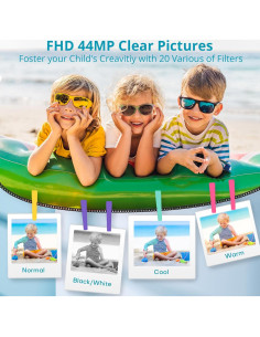 Cámara Digital Compacta Toberto 44MP FHD 1080P para Niños 2