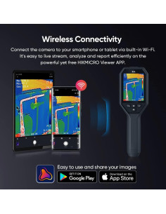 Cámara Térmica HIKMICRO B1L 160x120 IR WiFi 3.2" LCD 2