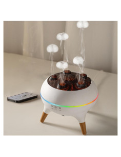 Difusor de Aromas HIROGA V80 250ml con Luz LED 7 Colores