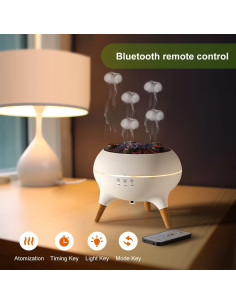 Difusor de Aromas HIROGA V80 250ml con Luz LED 7 Colores 2