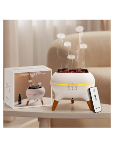 Humidificador Medusa ASFHJP 2.5L Control Remoto 7 Colores LED