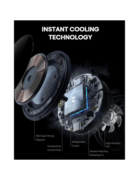 Cargador Inalámbrico Magnético ZeeHoo ICEBLOCK 15W para iPhone Cargador Inalámbrico Magnético ZeeHoo ICEBLOCK 15W para iPhone