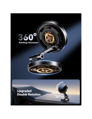 Cargador Inalámbrico para Auto JOYROOM MagSafe 15W Negro