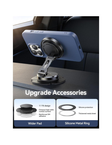 Cargador Inalámbrico para Auto JOYROOM MagSafe 15W Negro