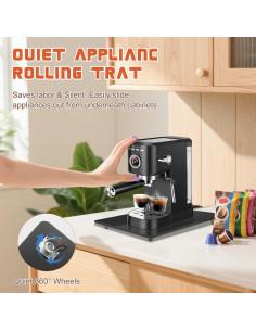 Bandeja Deslizante de Acrílico JAYOBGO 24.9x35.6cm Negra 2