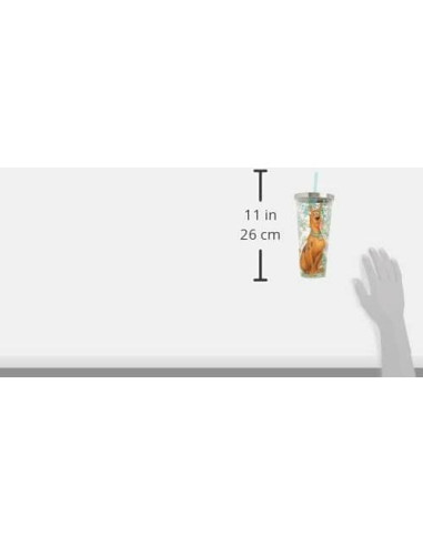 Vaso Acrílico Brillante Spoontiques 20 oz Scooby Doo Doble Pared