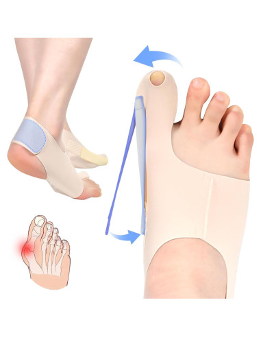 Corrector de Juanetes POSEE P70 - Calcetines Ajustables Medianos