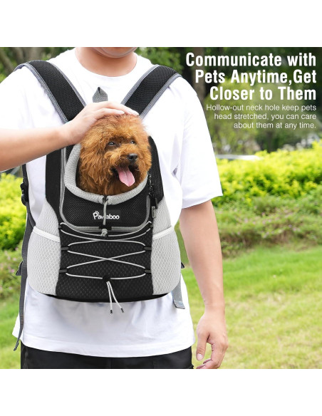 Mochila Transportadora Pawaboo para Perros y Gatos Pequeños S