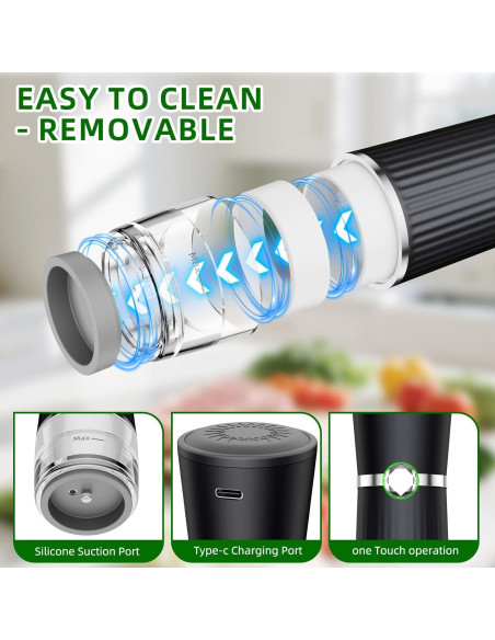 Sellador al vacío portátil Istarziberlla ZB-S10 con 30 bolsas