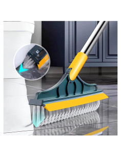 Cepillo de limpieza 2 en 1 Webahow con raspador - Verde