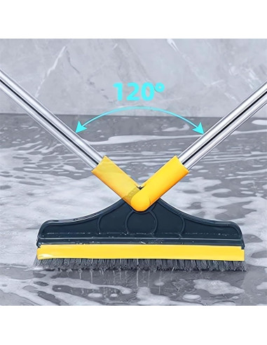 Cepillo de limpieza 2 en 1 Webahow con raspador - Verde