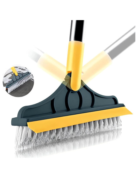 Cepillo de limpieza 2 en 1 Webahow con raspador - Verde