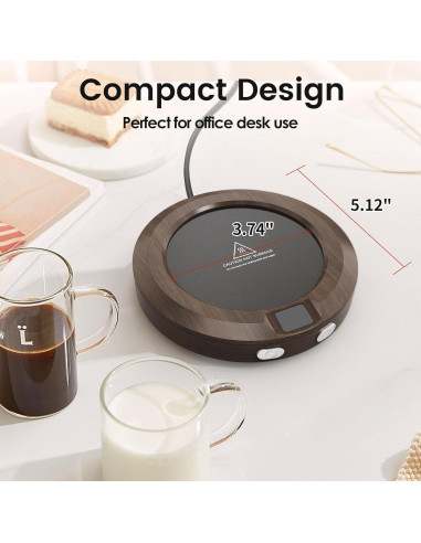 Calentador de Tazas Coanto CW001 con 3 Temperaturas y Apagado Automático