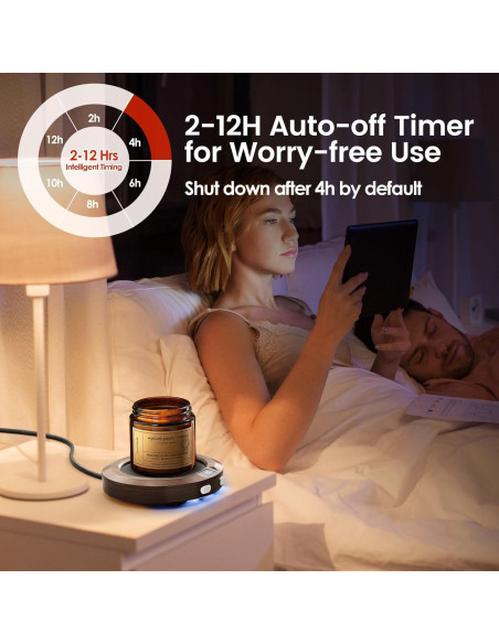 Calentador de Tazas Coanto CW001 con 3 Temperaturas y Apagado Automático