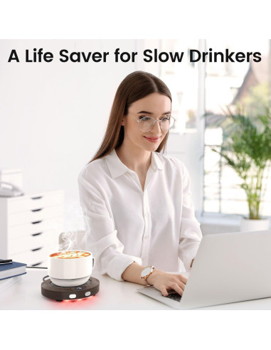 Calentador de Tazas Coanto CW001 con 3 Temperaturas y Apagado Automático