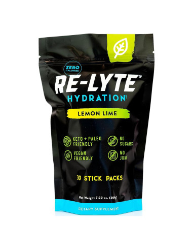 REDMOND Re-Lyte Bebida Electrolítica en Polvo Limón Lima 30 Stick