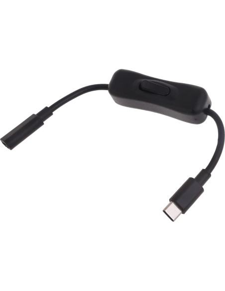 Interruptor de Alimentación USB-C HeOTER para Raspberry Pi 4 Interruptor de Alimentación USB-C HeOTER para Raspberry Pi 4