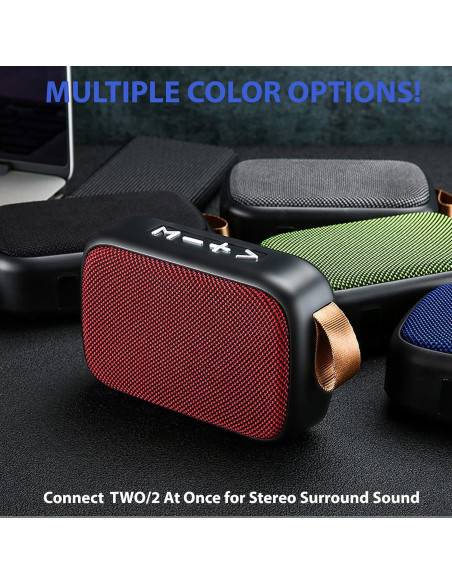 Altavoz Bluetooth Portátil Tek Styz G2 Pro 800mAh Azul