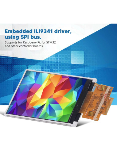 Módulo de Pantalla LCD 6.1 cm ILI9341 para Raspberry Pi