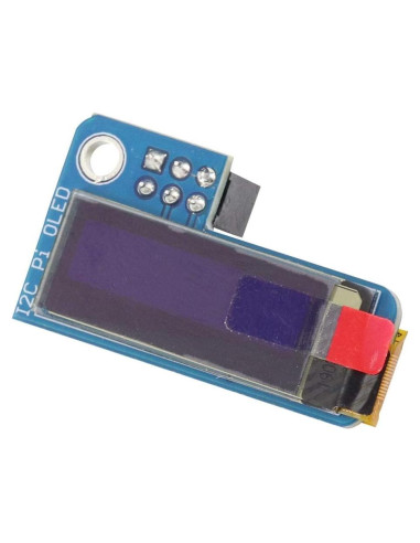 Pantalla OLED 0.91" I2C 128x32 Azul para Raspberry Pi