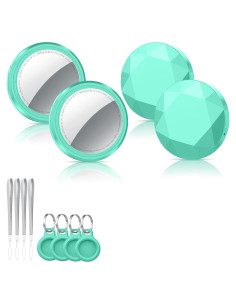 Etiquetas Air Tracker QCOQ Paquete de 4 Bluetooth 5.3