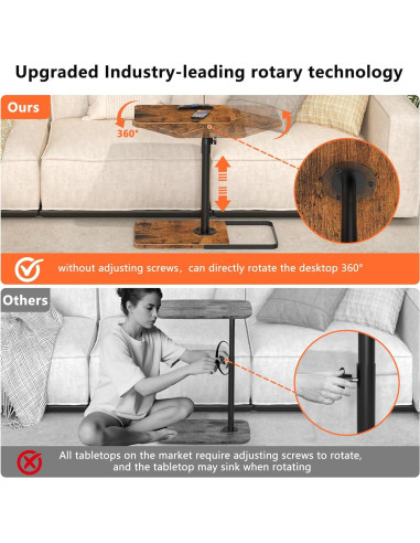 Mesa de bandeja ajustable Dataroad Selead BZ001 - Negro