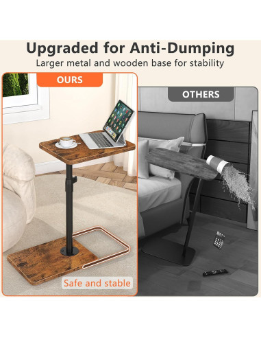 Mesa de bandeja ajustable Dataroad Selead BZ001 - Negro