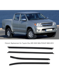 Sellos de Ventana Goma Toyota Hilux SR5 VIGO 2005-2015 2