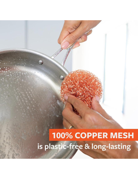 Esponjas de Cobre Full Circle - Juego de 3 Unidades