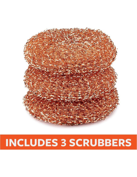 Esponjas de Cobre Full Circle - Juego de 3 Unidades