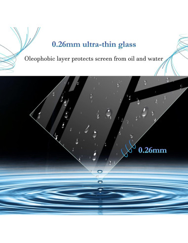 Protector de Pantalla SKTU Toyota Corolla 2019-2022 8" Vidrio Templado