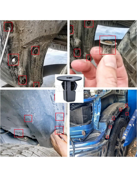 40 Tornillos Retenedores Guardabarros Toyota Lexus 90189-06013