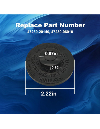 Tapa de Depósito de Líquido de Freno LESHIAUTO LS-47230