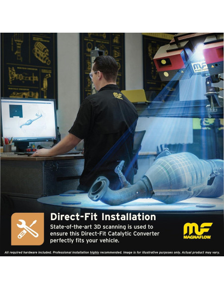 Convertidor Catalítico MagnaFlow 49470 para Toyota Yaris 2007-2011