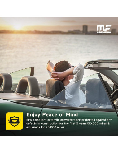 Convertidor Catalítico MagnaFlow 49470 para Toyota Yaris 2007-2011
