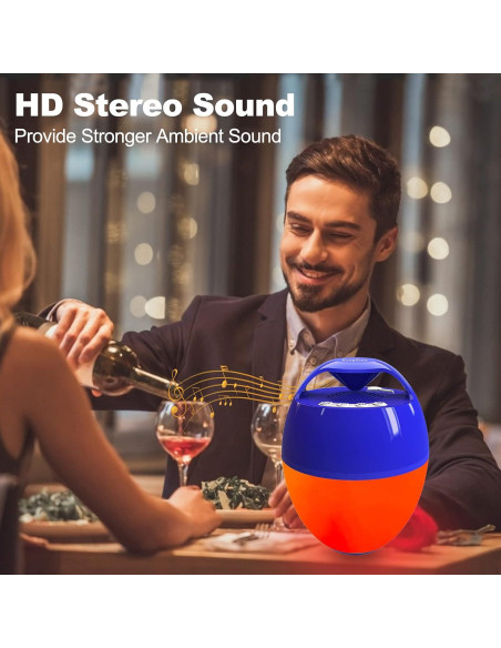 Altavoz Flotante Bluetooth KingSom CT602 IP68 6W Colorido