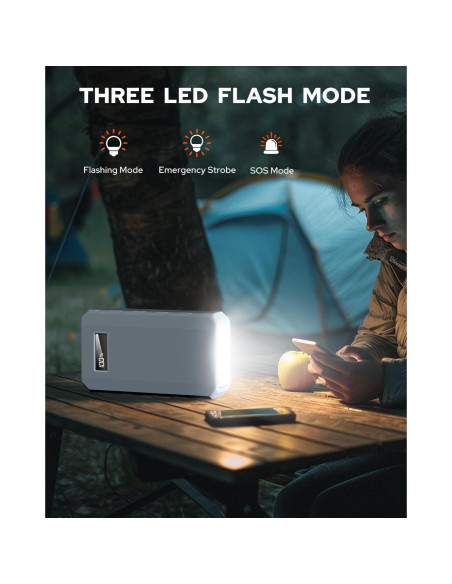 Cargador Portátil SinKeu 24000mAh 88.8Wh Salida AC USB-C