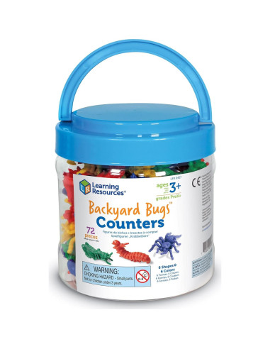 Contadores de Insectos Learning Resources - 72 Piezas para Niños