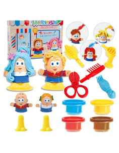 Juego de Masa de Color GOVOY para Cortar Cabello - 200g