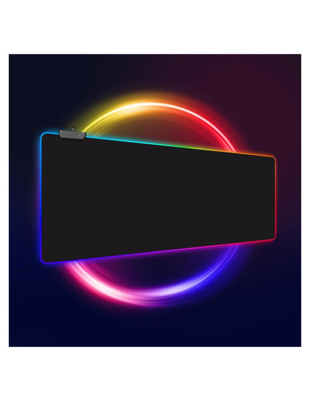 Alfombrilla de Ratón RGB ZHLHPER 40x90 cm Impermeable