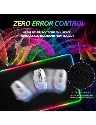 Alfombrilla de Ratón RGB ZHLHPER 40x90 cm Impermeable
