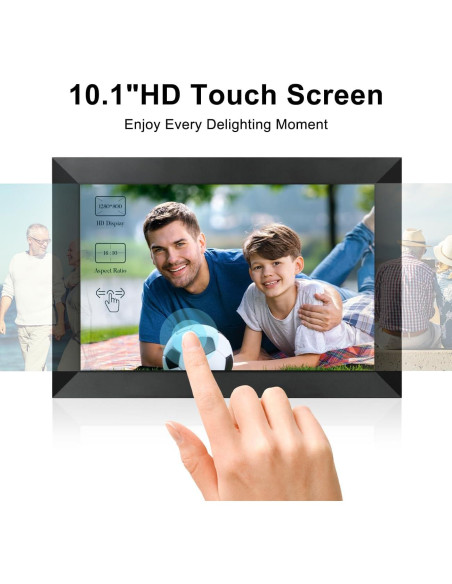 Marco de Fotos Digital Anna Bella 10.1" HD WiFi 32GB