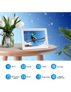 Marco de Fotos Digital WiFi DASFIWO 10.1" FHD IPS 1920x1080 2