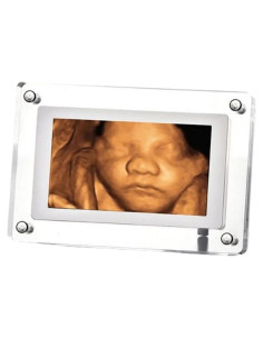 Marco de fotos digital MBHB 7" con memoria 4GB y USB