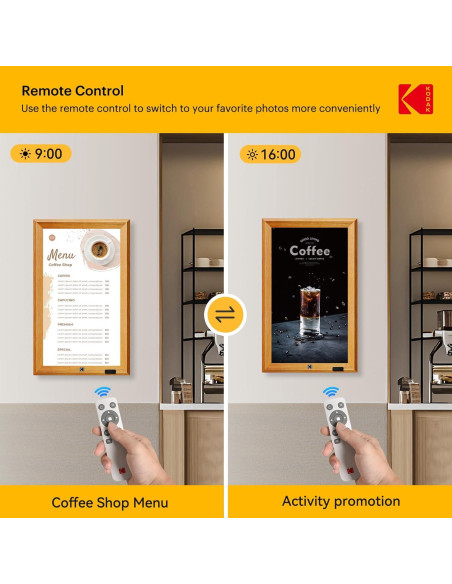 KODAK Marco Digital WiFi 17.3" FHD 1920x1080 32GB Madera KODAK Marco Digital WiFi 17.3" FHD 1920x1080 32GB Madera